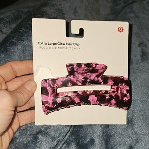 Lululemon Nwts Extra Large Claw Hair Clip!! GORGEOUS! JWMG/ROWD!